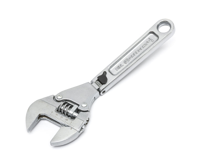 Apex Tool (442) ACFR8VS Crescent WRENCH, 8" ADJ FLEX-LOCK RATCHETING