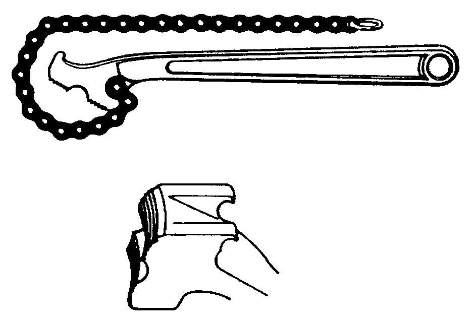 Apex Tool (442) CW12H Crescent WRENCH, CHAIN