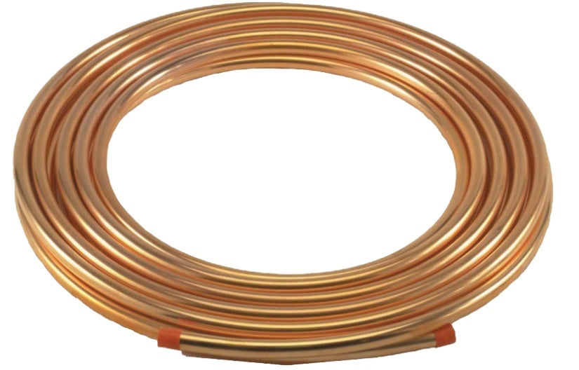 FMSI (450) CT3 3/16" I.D. General Purpose Copper Tubing 25' Coil