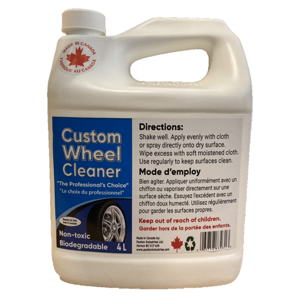 Paxton Industries 988-8212 LUC'S Custom Wheel Cleaner 4L Jug