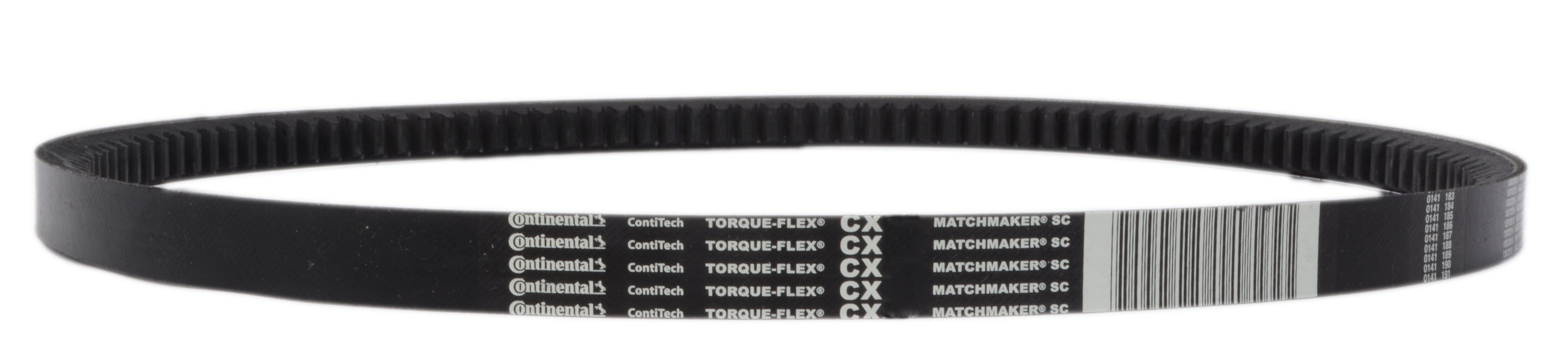 Continental CX210 Continental Continental Torque Flex V-Belt, 212.000" Effective Length, 0.880" Top Width