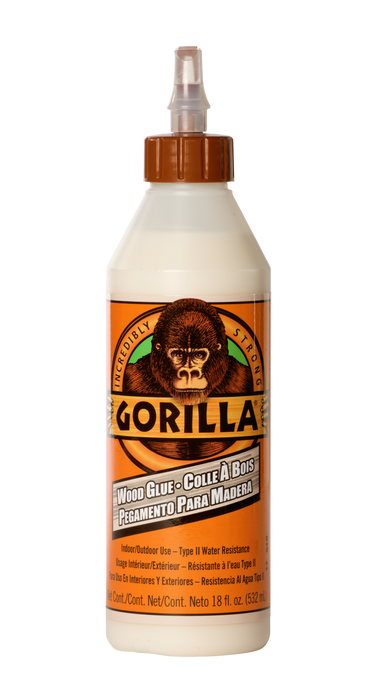 Gorilla Glue (218) 6205201 Gorilla Wood Glue 18Oz