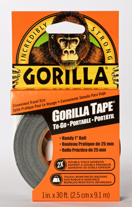 Gorilla Glue (218) 6101002 Tape To Go 30Ft Blk