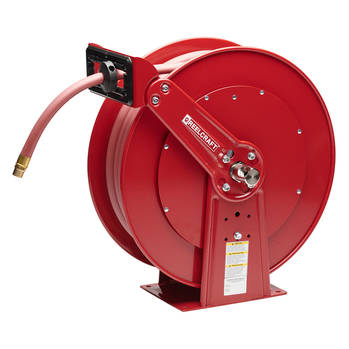 Reelcraft (556) D83075OLP 3/4" x 75ft, 250 psi, Air / Water Hose Reel With Hose