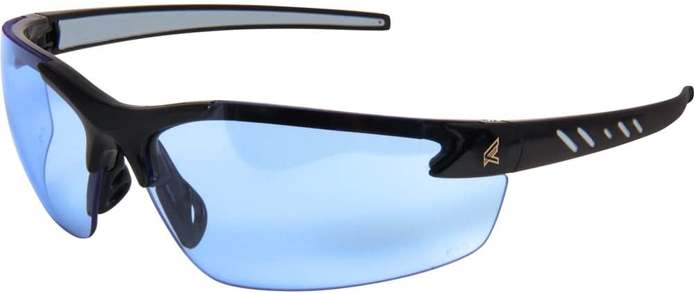 Edge DZ113VS-G2 Edge DZ113VS-G2 Zorge G2 Safety Glasses - Black Frame - Light Blue Vapor Shield Anti-Fog Lens