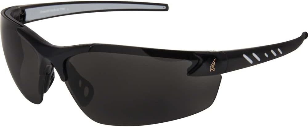 Edge DZ116-G2 Edge DZ116-G2 Zorge G2 Safety Glasses - Black Frame - Smoke Lens