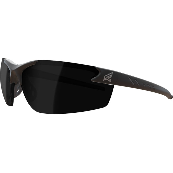Edge Eyewear (137) DZ116VS-G2 Edge DZ116VS-G2 Zorge G2 Safety Glasses - Black Frame - Smoke Vapor Shield Anti-Fog Lens