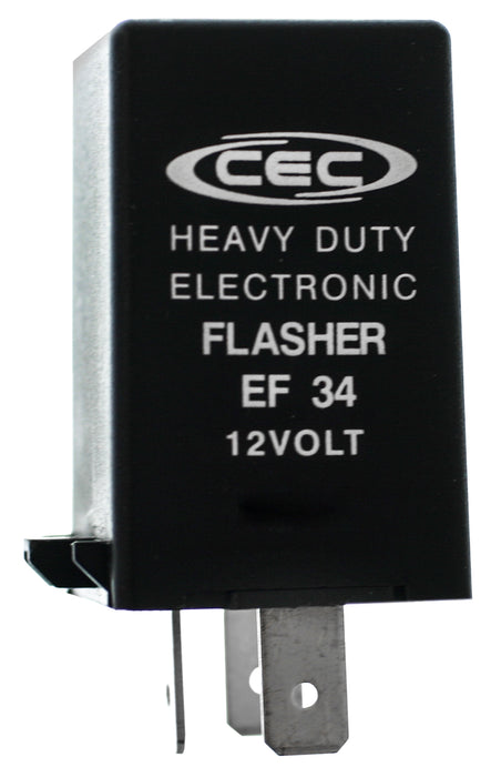 CEC Industries EF34 12V 12A 3PIN ELECTRONIC FLASHER