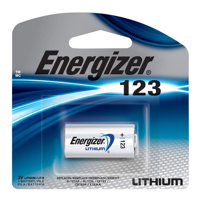 Energizer (831) EL123APBP Energizer 123 Lithium Photo Battery, 1-Pack