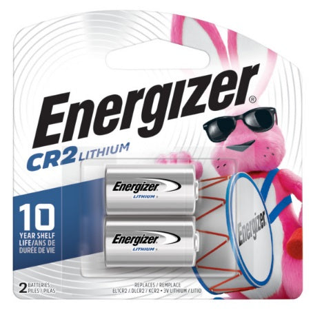 Energizer EL1CR2BP2 Energizer CR2 Lithium Photo Batteries, 2-Pack