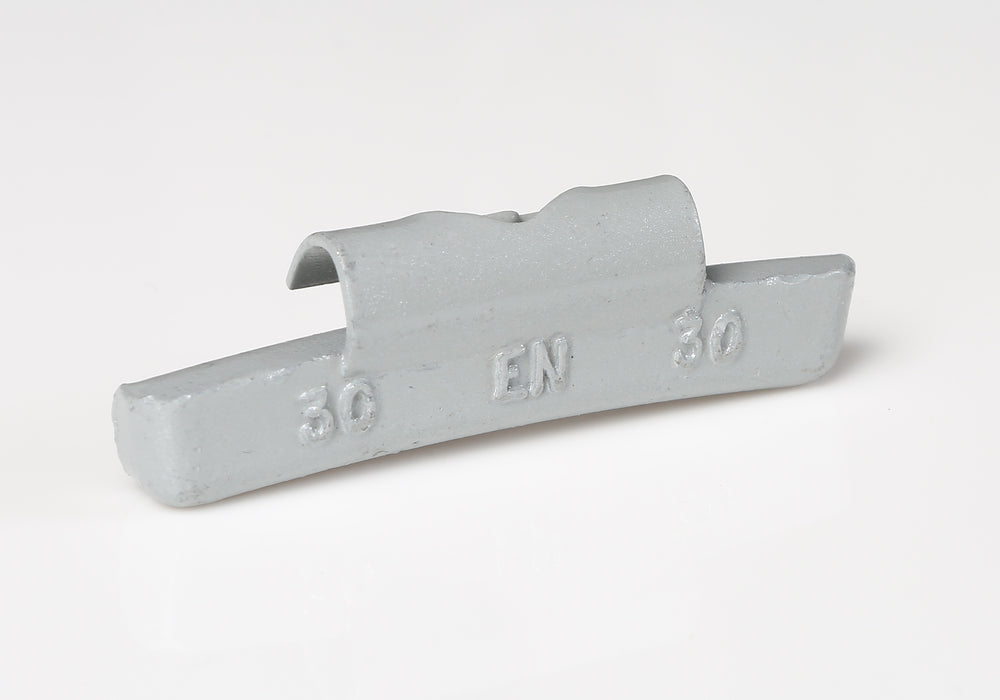 Plombco ENS-40 40 g EN style coated lead clip-on weight, Box of 25