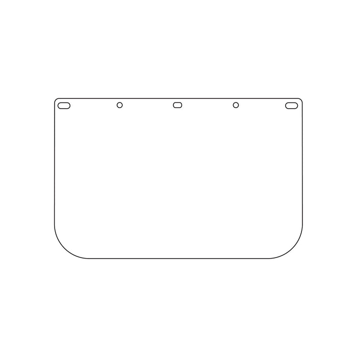 PIP Canada EP815P60 DYNAMIC™ Universal Fit Polycarbonate Safety Visor - 0.06" Thickness