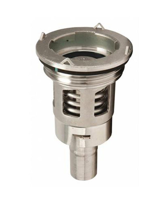 Piusi (419) F17137000 Piusi F17137000 Micromatic RSV Stainless Steel Container Valve w/ DV 2.5'' x 5'' Buttress 4CAM (743-097)