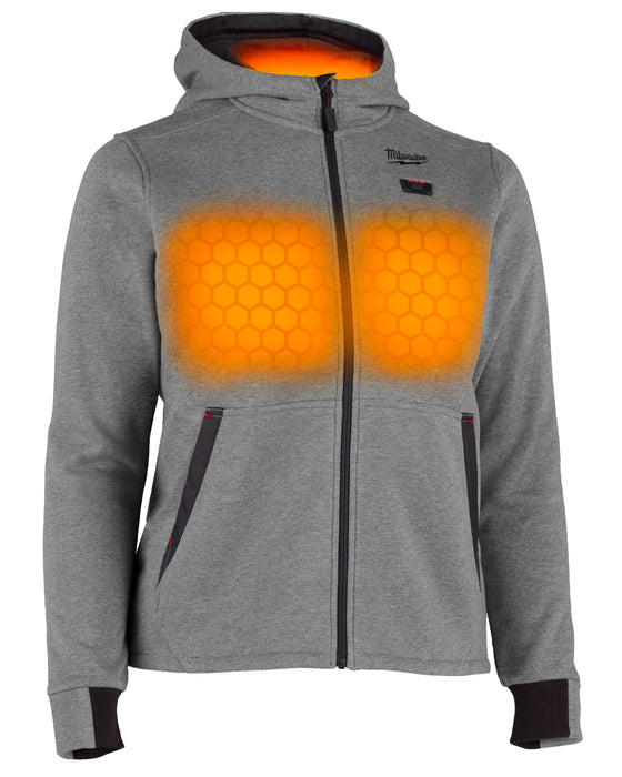 Milwaukee (366) F200G-21S M12 Gray Heat Womens Hoodie Kit S