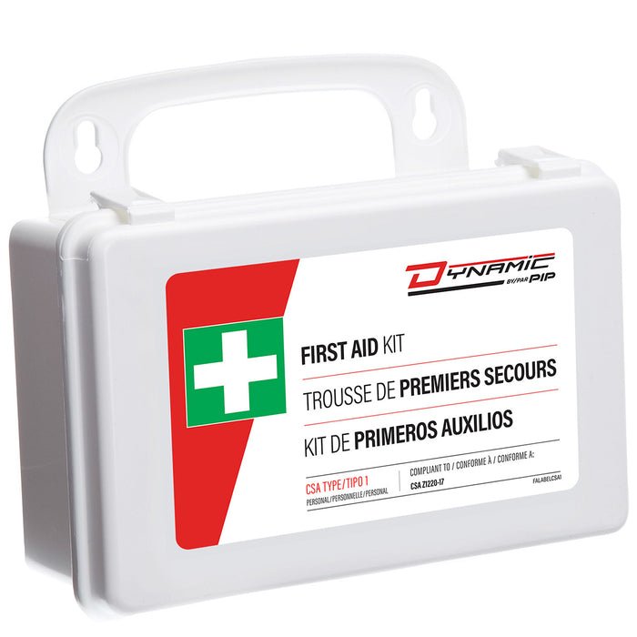 PIP Canada (449) FAKCSAT1BP Dynamic™ Size- Kit Csa Z1220-17 Compliant First Aid Kit No.1- Plastic