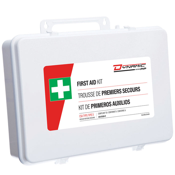 PIP Canada (449) FAKCSAT3MBP CSA standard First aid kit Type 3 medium in plastic box