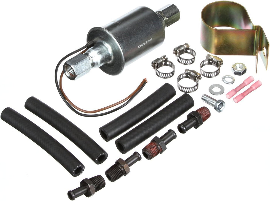 Delphi Technologies (832) FD0038 Delphi Universal Gas/Diesel 12 Volt Carburated Fuel Pump Kit, 6 CYL Pump 4 - 6 PSI