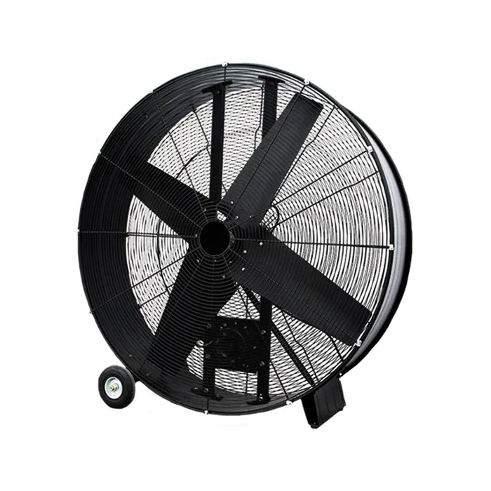 Braber Equipment FD48B 48" Belt Drive, Industrial Fan With Wheel Mount