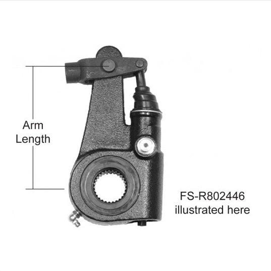 FleetSpec FS-R802446 SLACK ADJUSTER, ArvinMeritor style