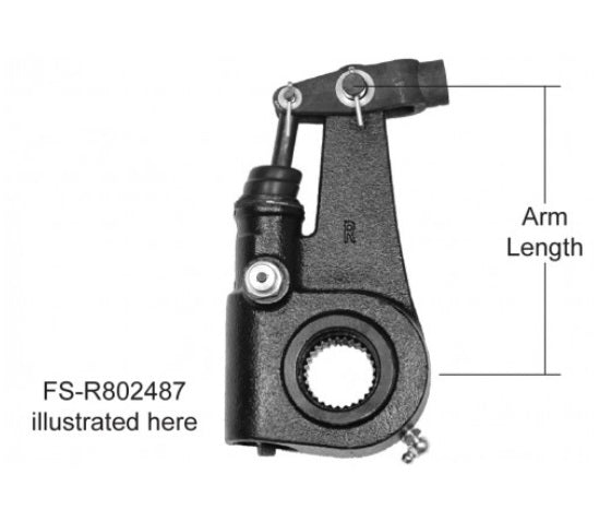 FleetSpec FS-R802487 SLACK ADJUSTER, ArvinMeritor style