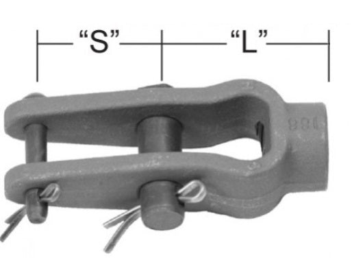 FleetSpec FS-R810021 ArvinMeritor style ASA CLEVIS kit. (for Long Stroke applications)