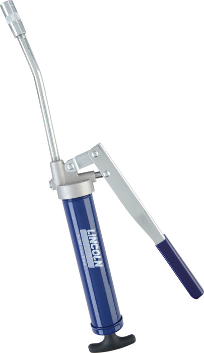 Lincoln (502) G103 Lincoln Industrial G103 3 Oz. Lever-Action Grease Gun, Mini, With 6 In. Rigid Extension and Coupler, Blue