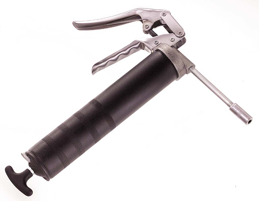 Lincoln (502) G112 Lincoln Industrial G112 Heavy Duty Pistol Grip Grease Gun, Black, 14 Oz. Cartridge (16 Oz. Bulk), 14.5 In. Length