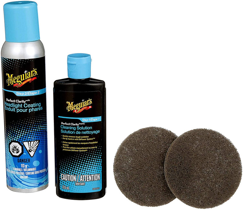 Meguiar's G2970C TWO STEP HEADLIGHT RESTORATION KIT.