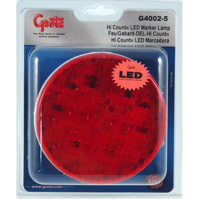 Grote G4002-5 Hi Count® 4" LED Stop Tail Turn Lights