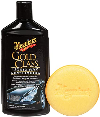 Meguiar's (602) G7016C GOLD CLASS LIQUID CAR WAX