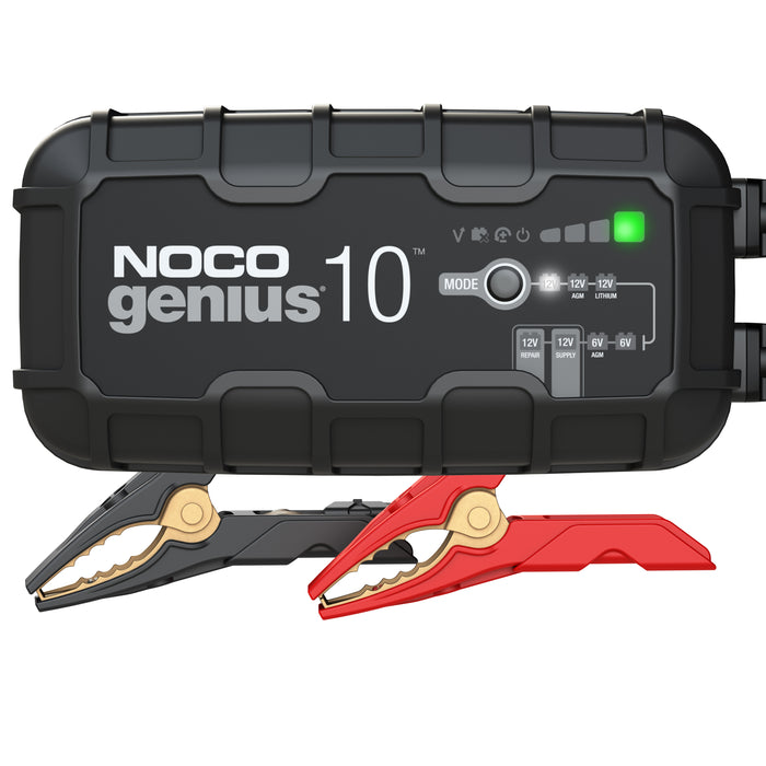 Noco (616) GENIUS10 10-Amp Smart Battery Charger - 6V/12V