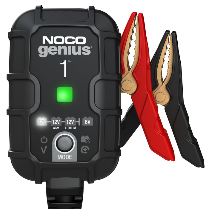 Noco (616) GENIUS1 1-Amp Smart Battery Charger - 6V/12V