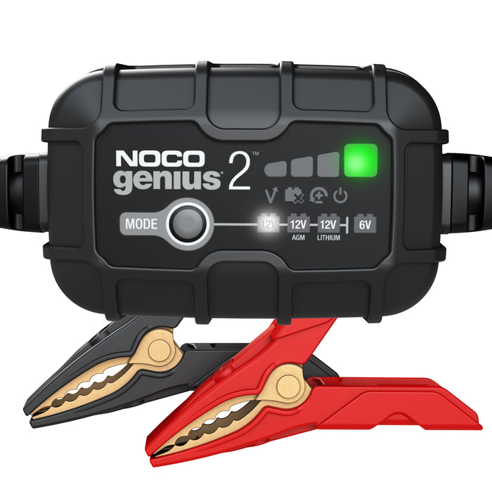 Noco (616) GENIUS2 2-Amp Smart Battery Charger - 6V/12V
