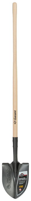 Garant (633) 80377 Round point shovel, long wood handle