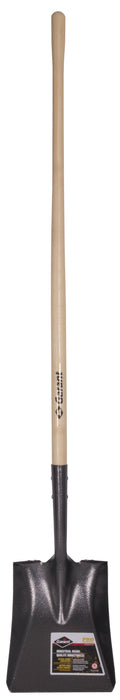 Garant 81768 Square point shovel, long wood handle
