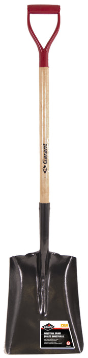 Garant (633) 83355 Square point shovel, wood handle, D-grip