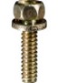 Geno Industries GJB-630 HEX BOLT M6X30 YELLOW ZINC, Pack of 100