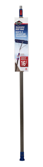 Garant (633) 80772 16.5-Ft Snow Roof Rake with Telescopic & Lightweight Aluminum Handle, 24’’ Poly Blade