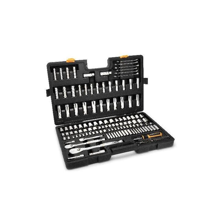 Apex Tool (442) GW90MCBMTS 185 PIECE 1/4IN, 3/8IN & 1/2IN DRIVE 90T SAE/METRIC MECHANICS HAND TOOL SET