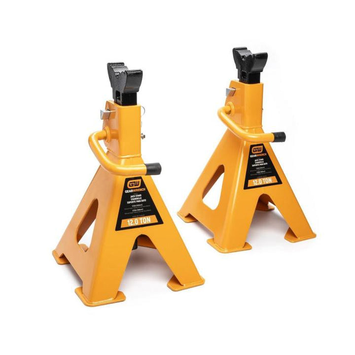 Apex Tool (442) GWJS12T 12 Ton Ratcheting Jack Stand - 2 Per Pack