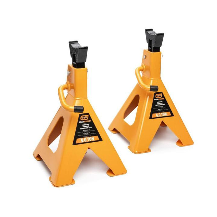 Apex Tool (442) GWJS6T 6 Ton Ratcheting Jack Stand - 2 Per Pack