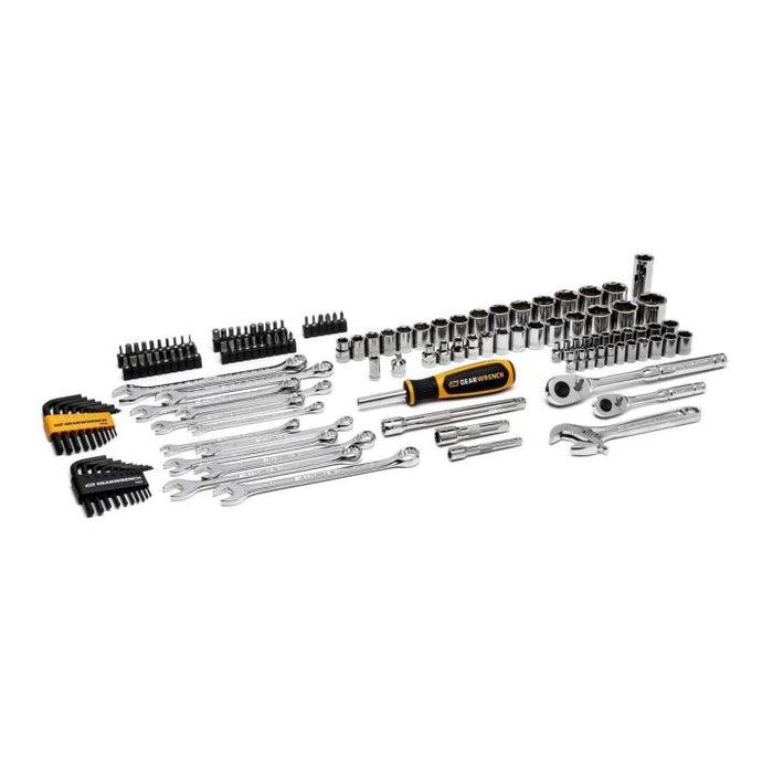 Apex Tool (442) GWPRO138 138 Piece 1/4" & 3/8" Drive 72-Tooth 6 Point Professional Tool Set