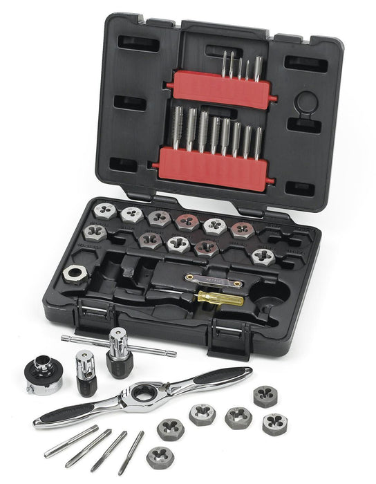 Apex Tool (442) 3886 Specialty Tools SET RAT TAP & DIE MET