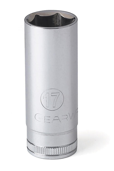 Apex Tool (442) 80399 Gearwrench SKT DP 3/8DR 6PT 17MM