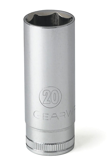 Apex Tool (442) 80406 Gearwrench SKT DP 3/8DR 6PT 20MM