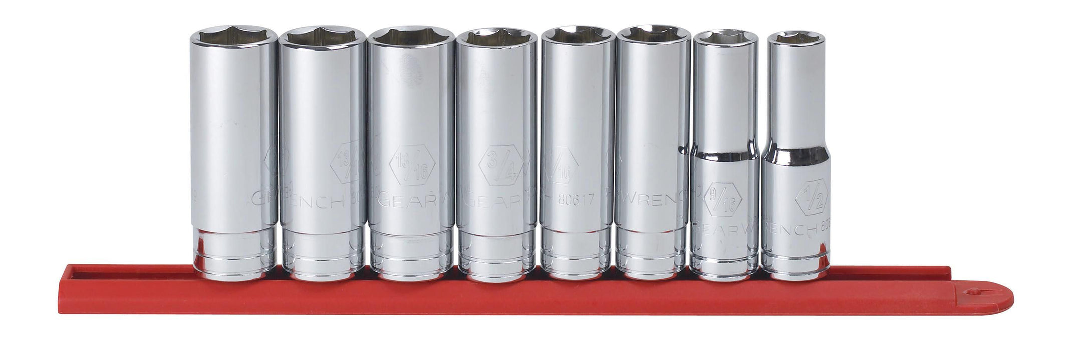 Apex Tool (442) 80705 Gearwrench SET SKT DP SAE 1/2DR 6PT