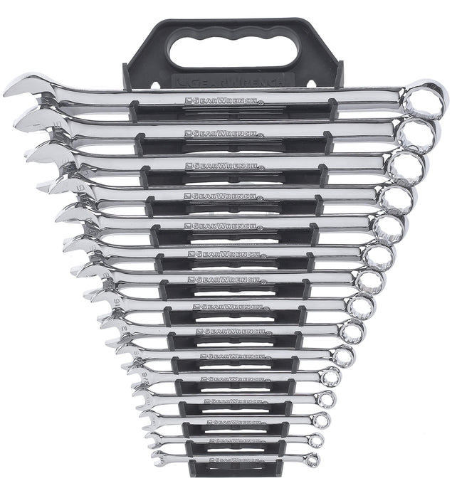 Apex Tool 81901 Gearwrench SET WR COMB FP SAE 15PC