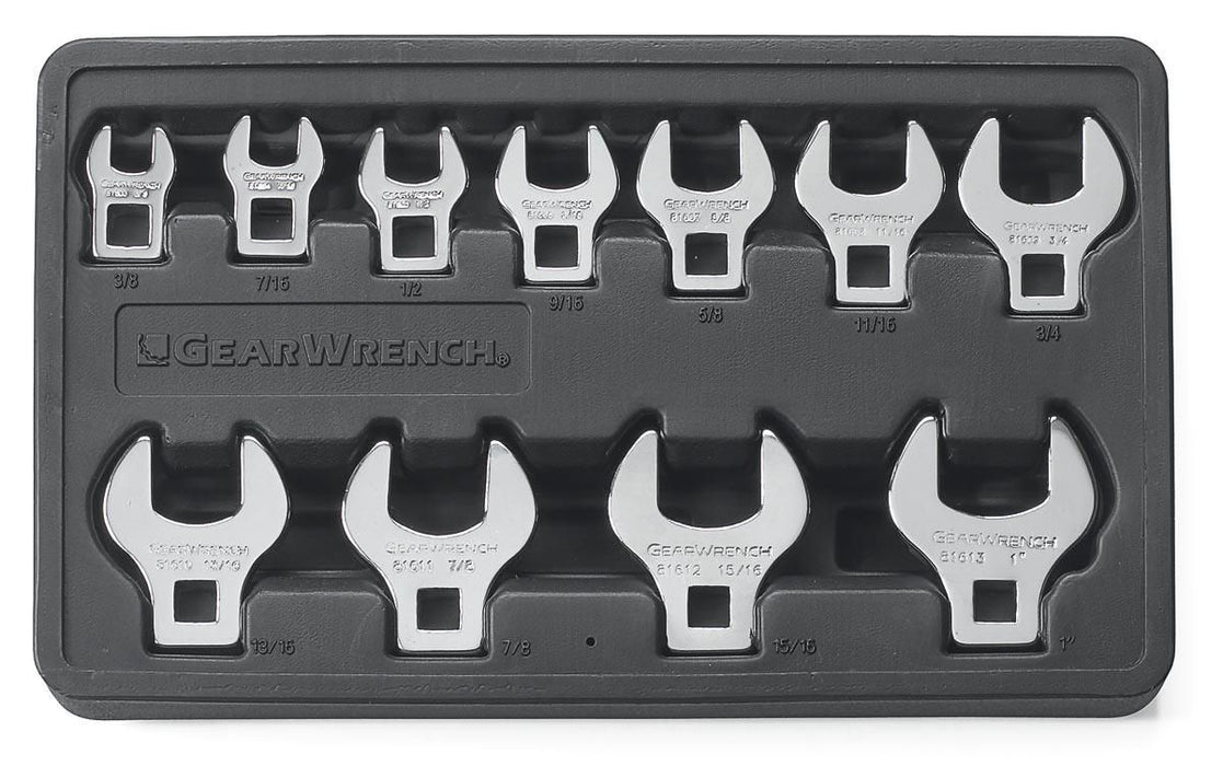 Apex Tool 81908 Gearwrench SET WR CRFT SAE 11PC