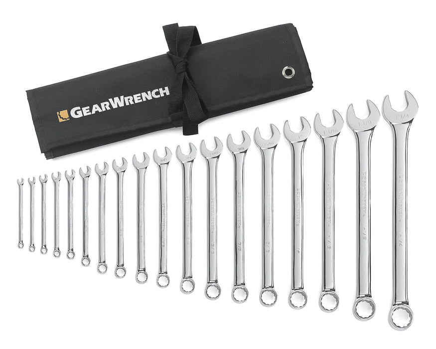 Apex Tool 81917 Gearwrench SET WR COMB LP 18PC