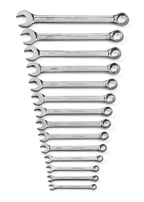 Apex Tool 81925 Gearwrench SET WR COMB FP MET 6PT